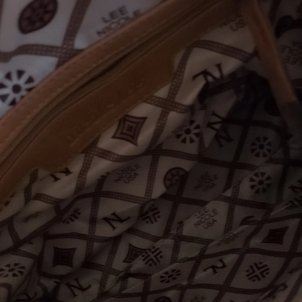 Nicole Lee Tan Shoulder Bag with Artisanal Craftsmanship - Picture 7 of 14